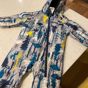 Patagonia 3-6 Month Baby Bunting Snowsuit